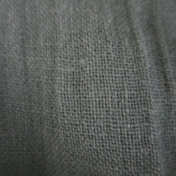 New Zara Womens XS Gray Long Sleeve V Neck LInen Tunic Shirt NWT $70 X-Small - Picture 5 of 8